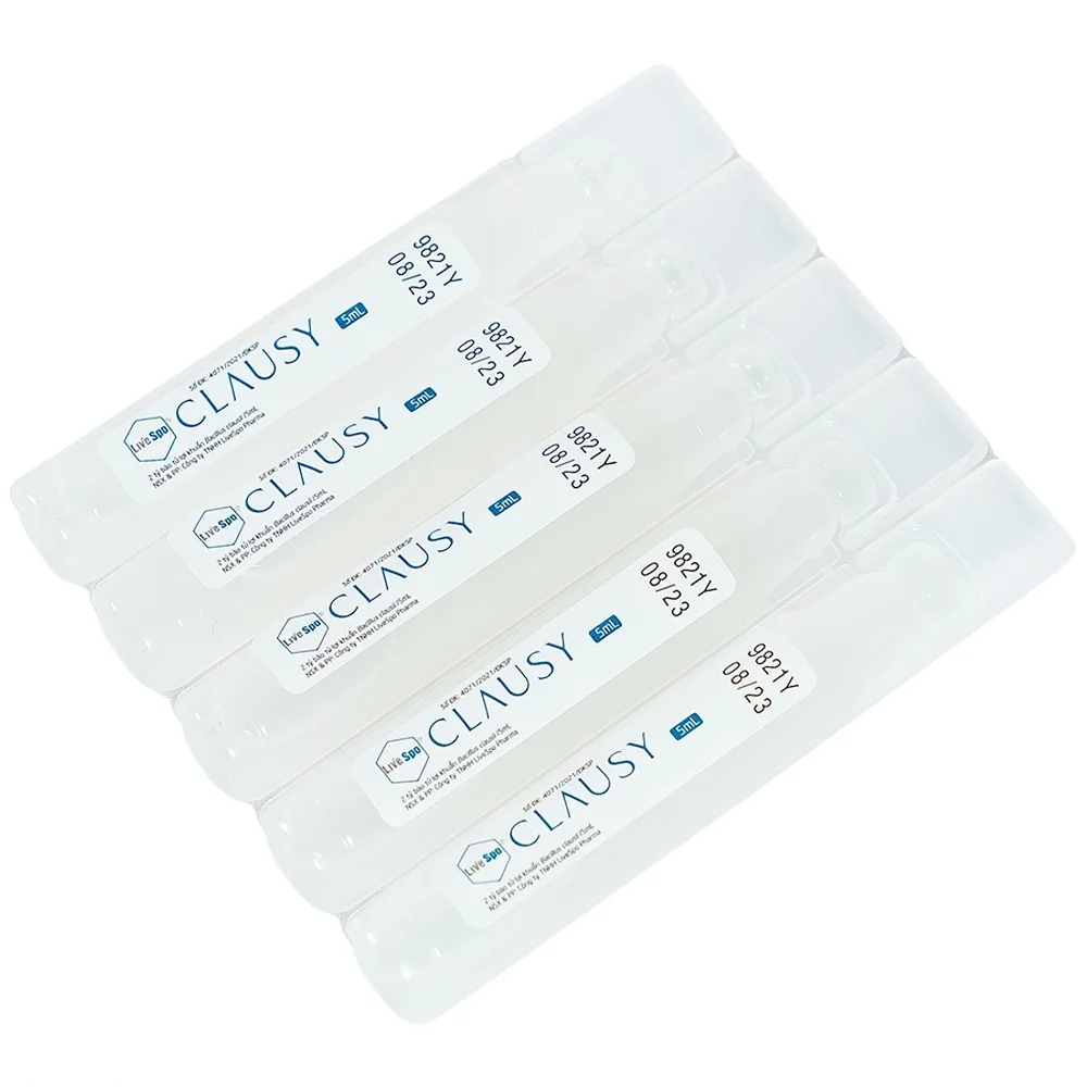 Hình ảnh Dung dịch Clausy Livespo bào tử lợi khuẩn kháng đa kháng sinh (10 ống x 5ml)