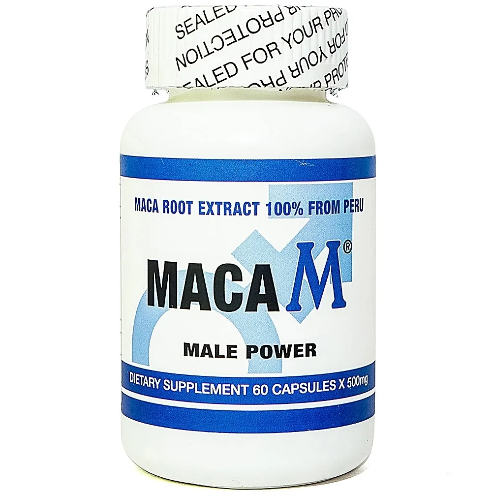 Hình ảnh Viên uống Maca M Male Power hỗ trợ bổ thận, tráng dương (60 viên)