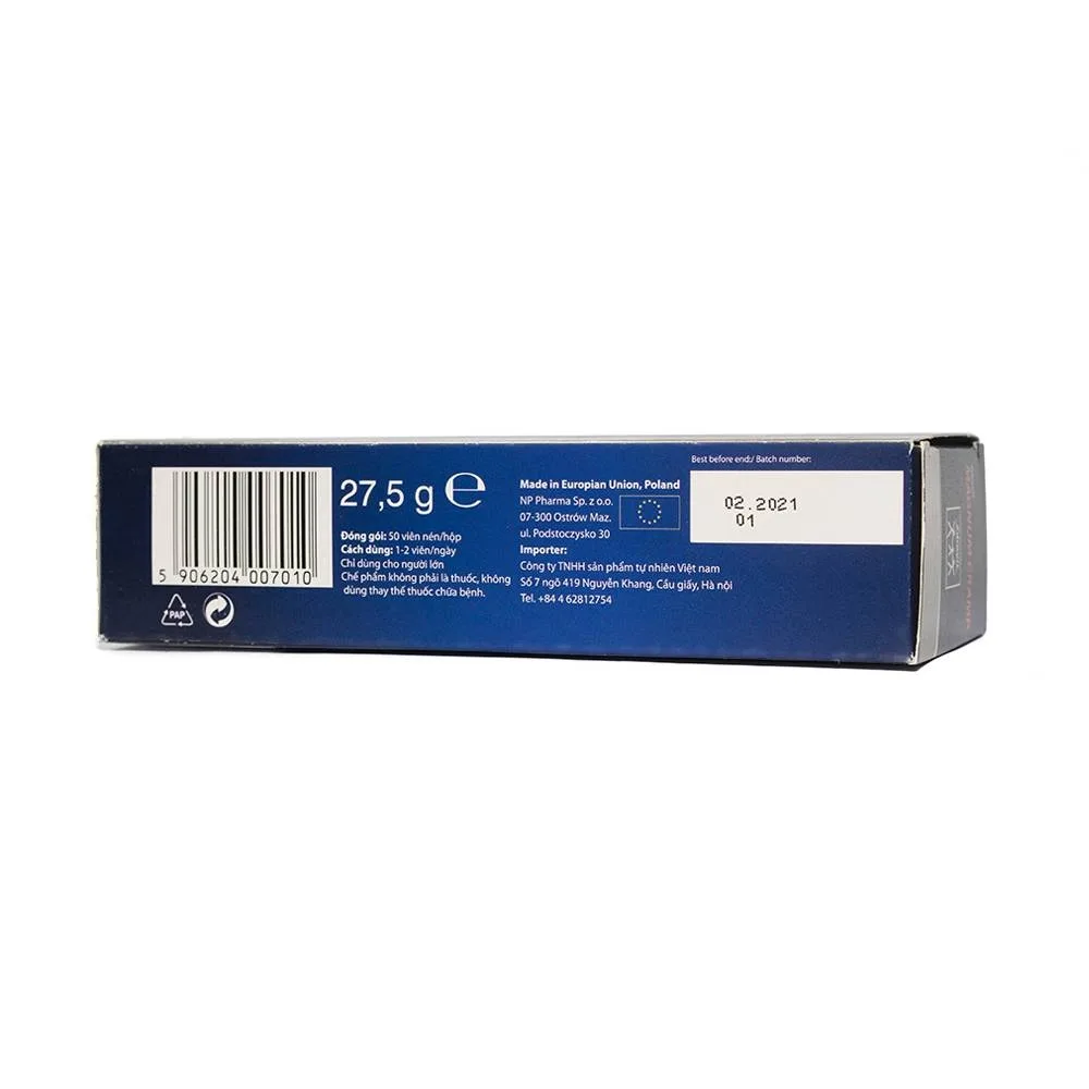 Hình ảnh Viên uống Magnum Cramp Zdrovit hỗ trợ hoạt động của cơ và hệ thần kinh, chống co cơ (50 viên)