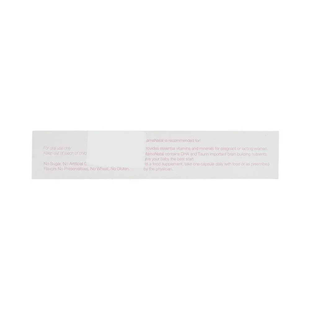Hình ảnh Viên uống MamaNatal bổ sung dinh dưỡng cho phụ nữ mang thai (3 vỉ x 10 viên)