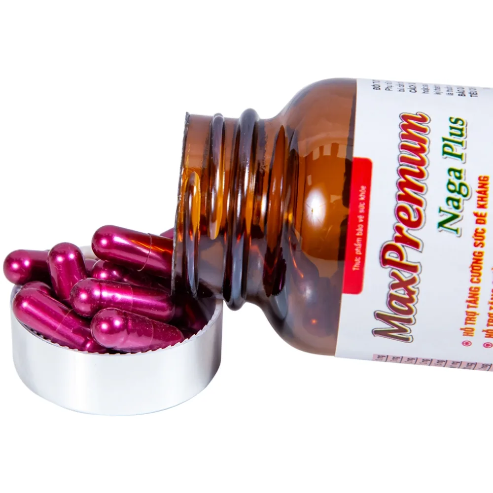 Hình ảnh Viên uống MaxPremum Naga Plus Vesta hỗ trợ tăng sức khỏe, đề kháng cho thai phụ (30 viên)