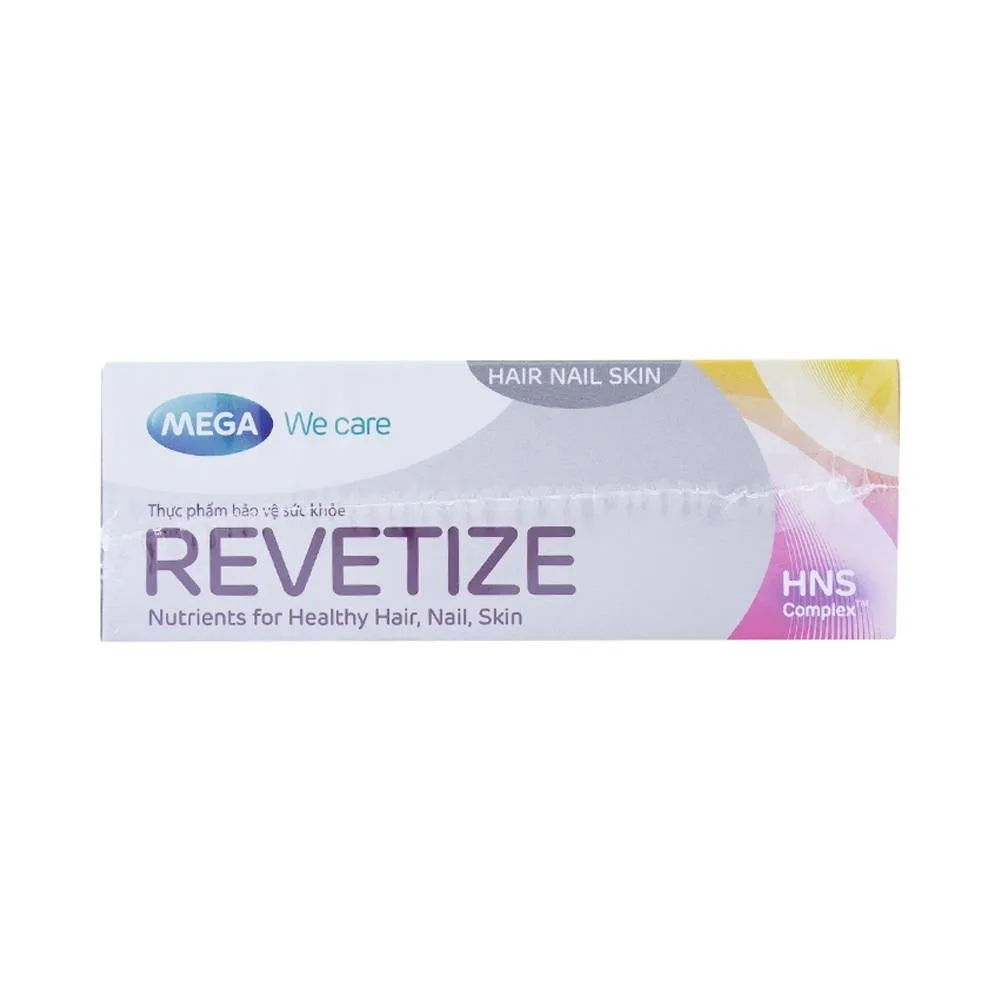 Hình ảnh Viên uống Revetize hỗ trợ da, tóc và móng chắc khỏe (30 viên)