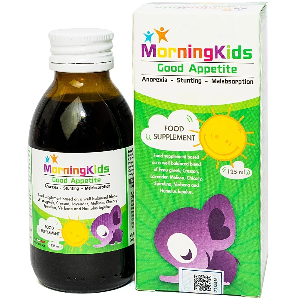 Hình ảnh Dung dịch MorningKids Good Appetite tăng cường tiêu hóa, giúp ăn ngon miệng (125ml)