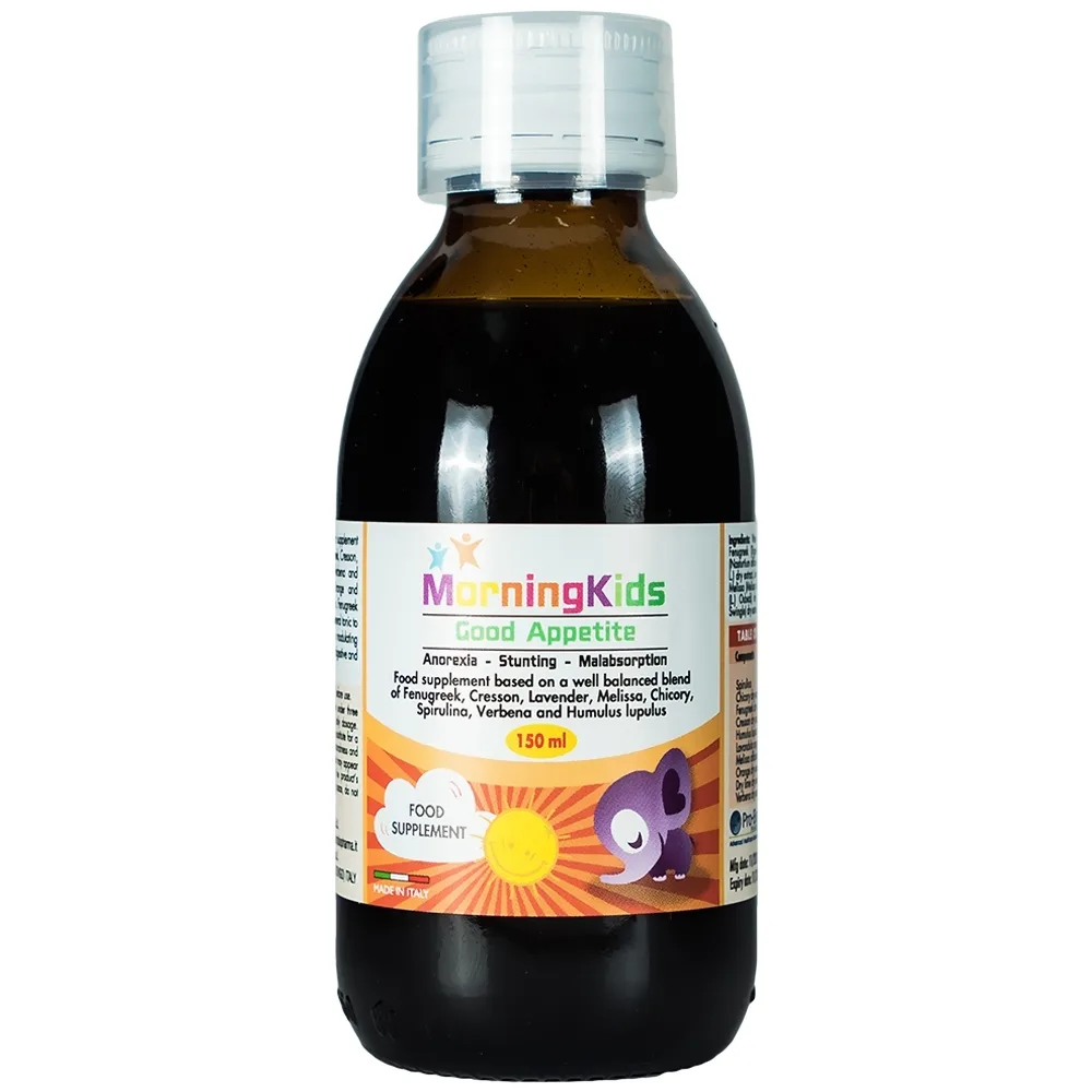 Hình ảnh Dung dịch MorningKids Good Appetite tăng cường tiêu hóa, giúp ăn ngon miệng (150ml)