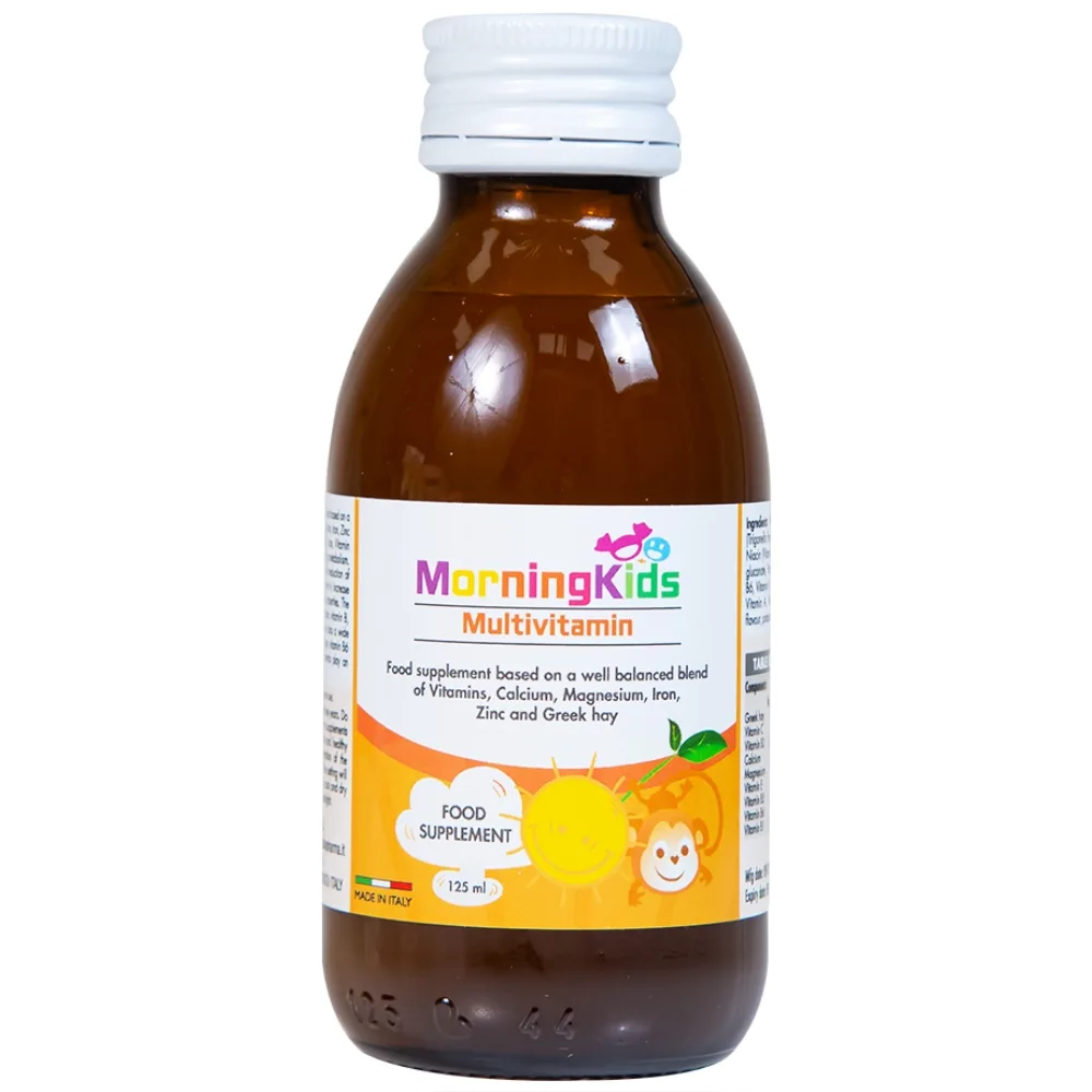 Hình ảnh Siro MorningKids Multivitamin Bổ sung Vitamin và khoáng chất (125ml)