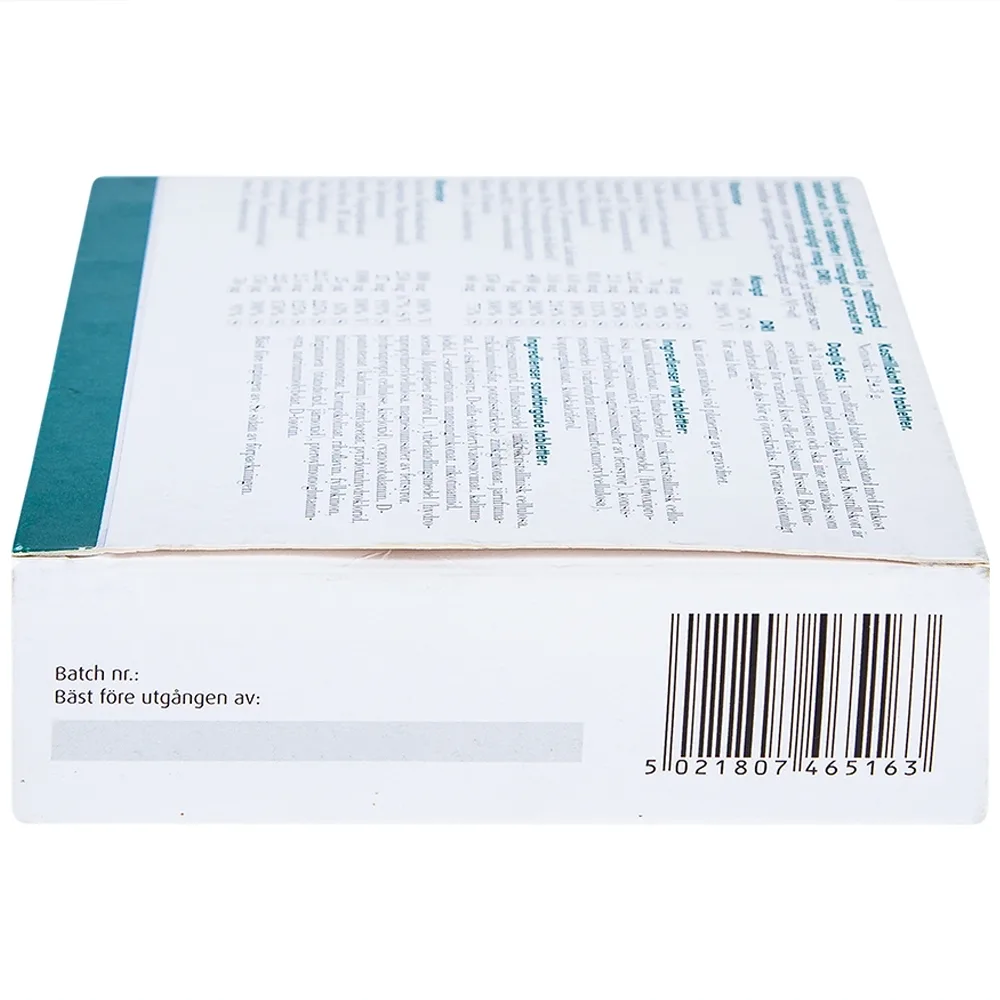 Hình ảnh Viên uống Multivitamin New Nordic bổ sung Vitamin và khoáng chất hỗ trợ tăng cường sức khỏe (3 vỉ x 30 viên)
