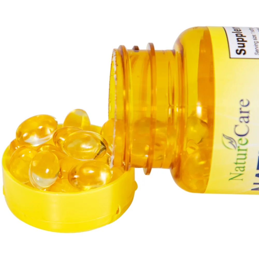 Hình ảnh Thực phẩm bảo vệ sức khỏe Natural Vitamin E 400 IU giúp cải thiện sức khỏe da và phục hồi da (60 viên)