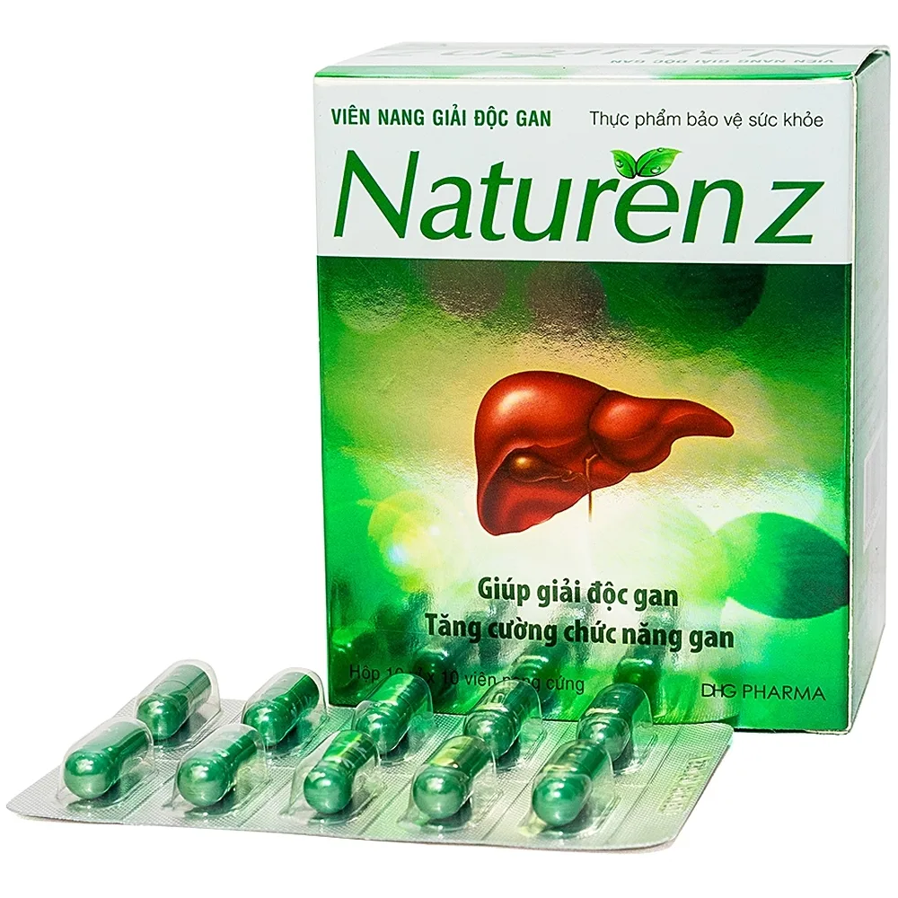 Hình ảnh Viên uống Naturen Z DHG hỗ trợ giải độc gan (10 vỉ x 10 viên)