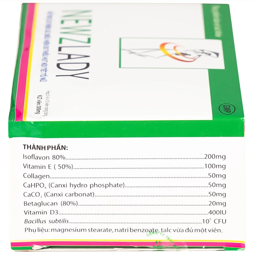 Hình ảnh Viên uống Newzlady Davac hỗ trợ tăng cường nội tiết tố nữ (3 vỉ x 10 viên)