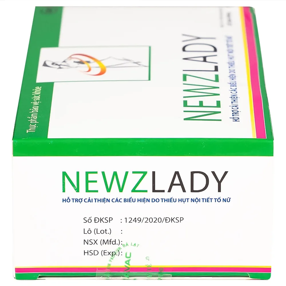 Hình ảnh Viên uống Newzlady Davac hỗ trợ tăng cường nội tiết tố nữ (3 vỉ x 10 viên)