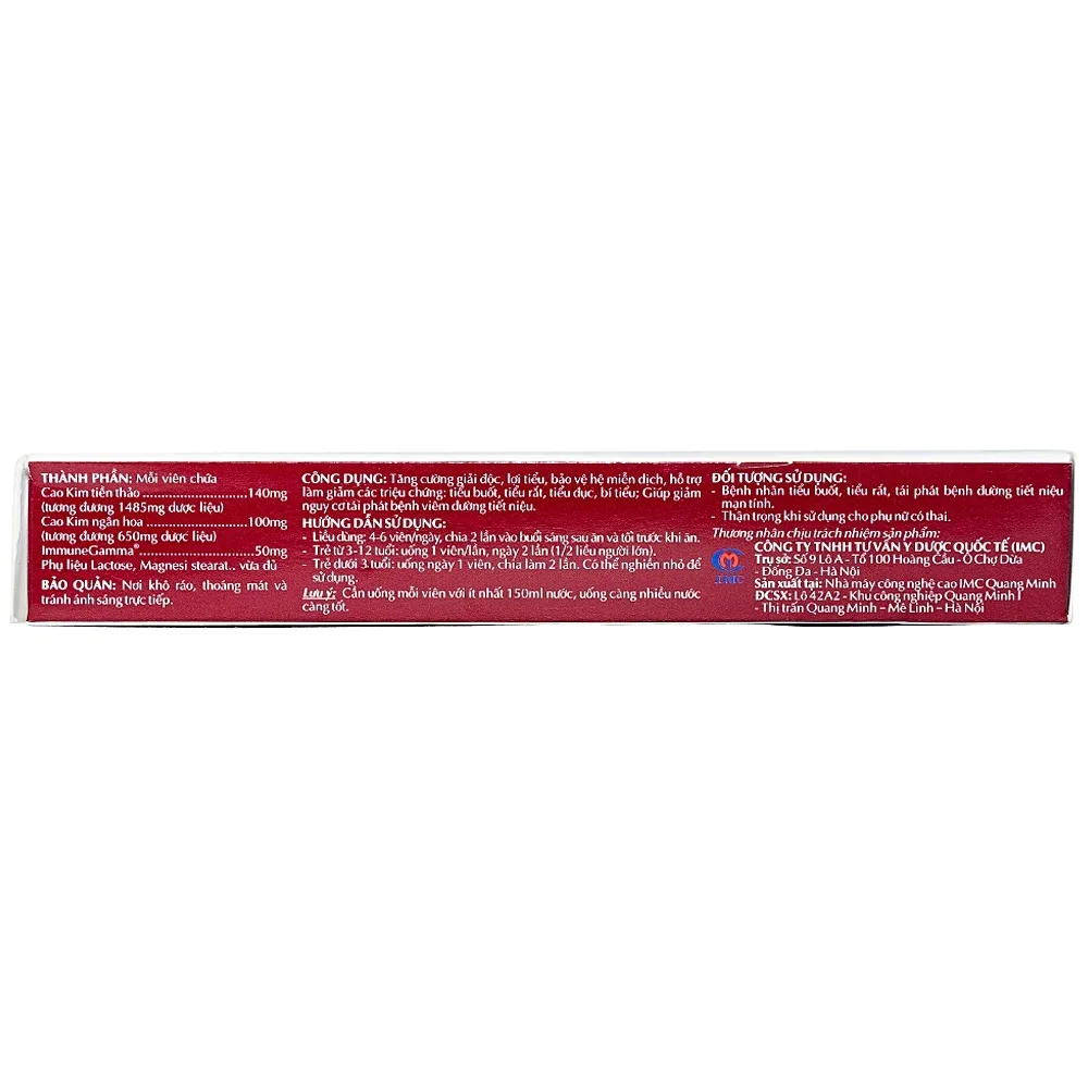 Hình ảnh Viên uống Niệu Bảo Lohha tăng cường giải độc, lợi tiểu (2 vỉ x 10 viên)