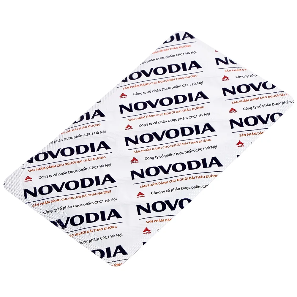 Hình ảnh Viên uống Novodia Novocare hỗ trợ ổn định đường huyết, giảm biến chứng tim mạch (2 vỉ x 15 viên)