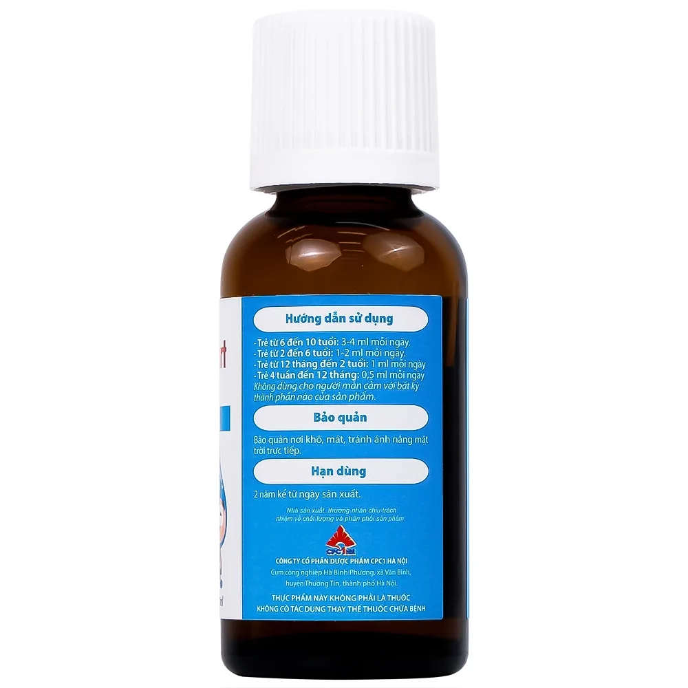 Hình ảnh Dung dịch uống NovoSmart Drops 20ml Novocare bổ sung DHA, EPA, phát triển não bộ  