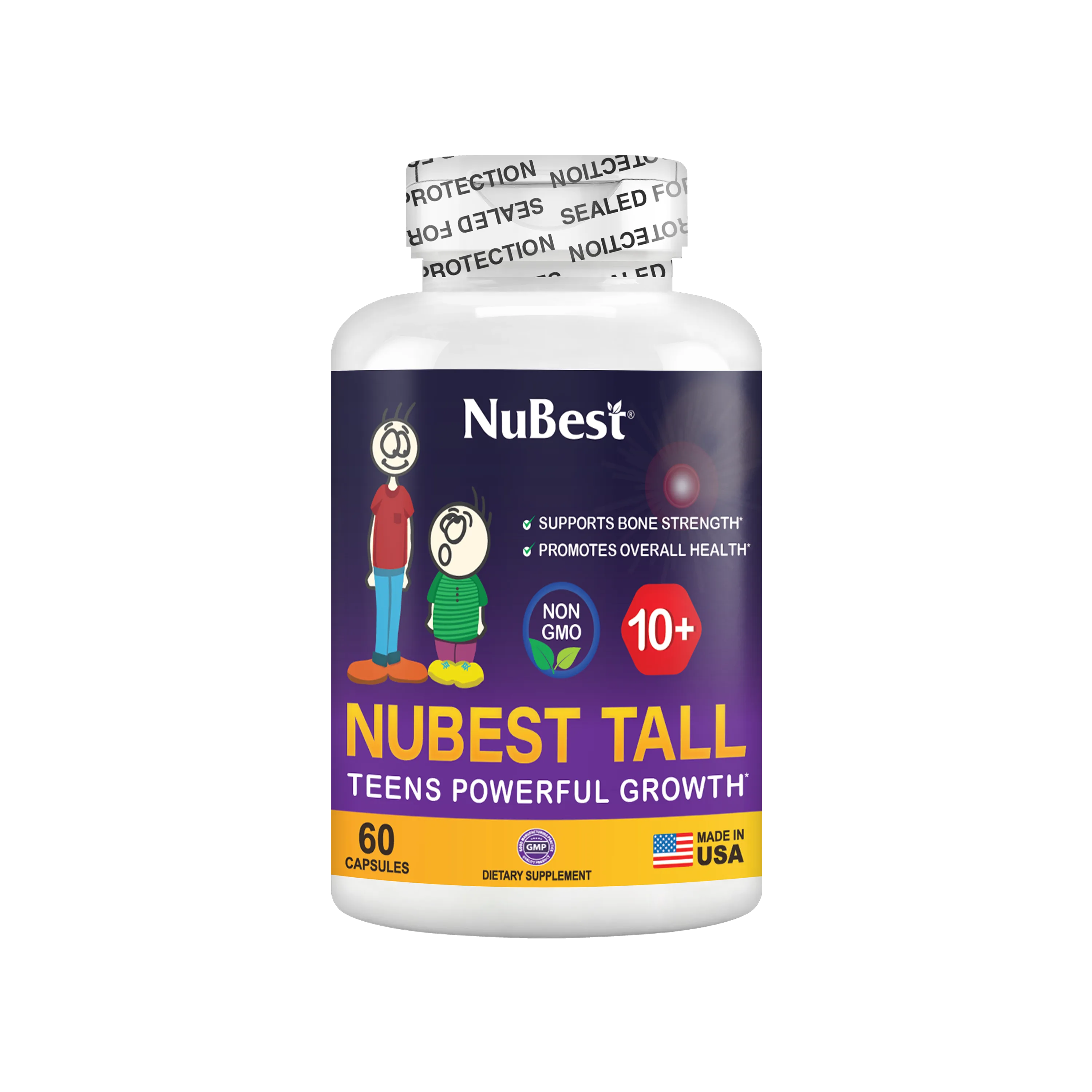 Hình ảnh Viên uống Nubest Tall 10+ bổ sung Canxi và vitamin D (60 viên)