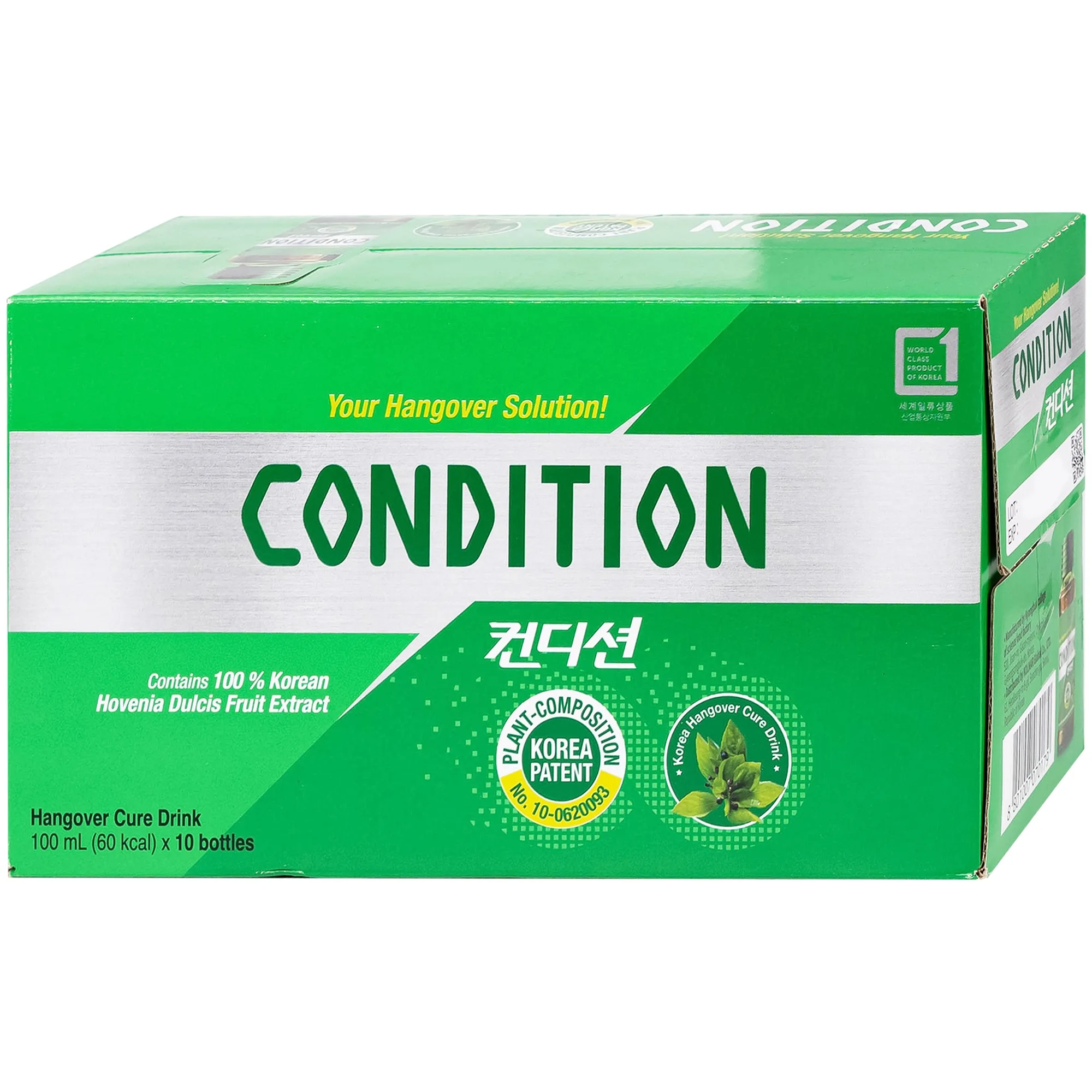 Hình ảnh Thực phẩm bảo vệ sức khỏe Condition hỗ trợ giải độc gan, giải rượu (100ml)
