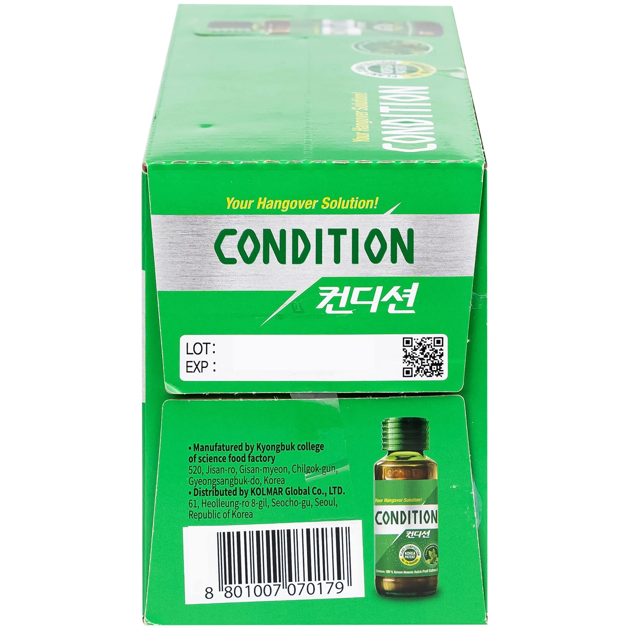 Hình ảnh Thực phẩm bảo vệ sức khỏe Condition hỗ trợ giải độc gan, giải rượu (100ml)