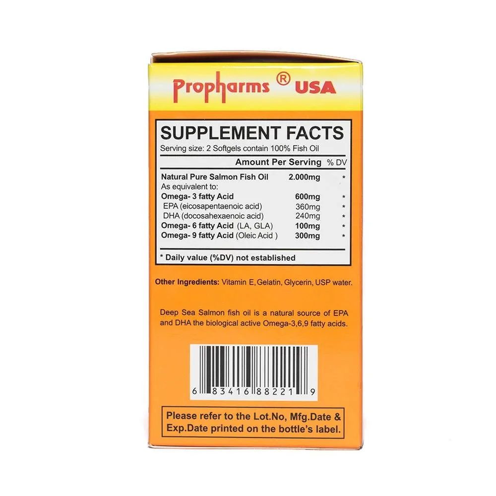 Hình ảnh Viên uống Omega-3,6,9 bổ não, tăng cường thị lực (100 viên)