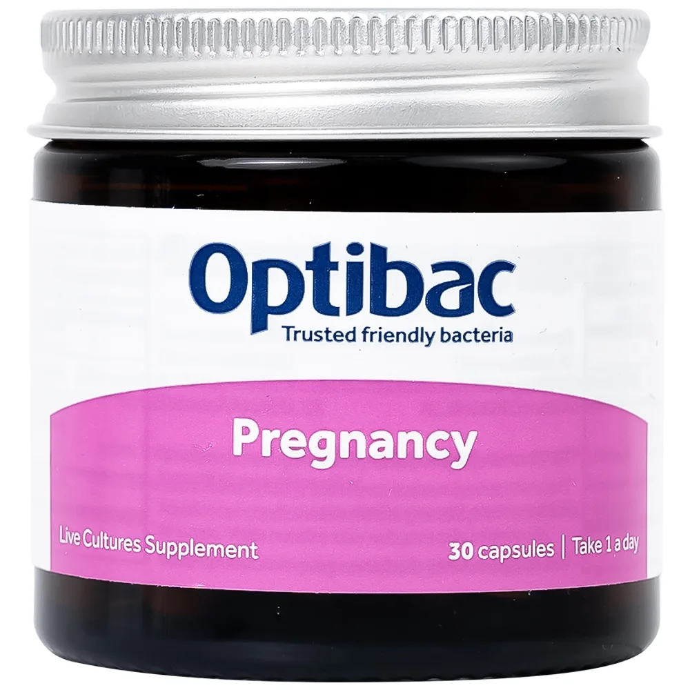 Hình ảnh Viên uống Optibac Pregnancy bổ sung lợi khuẩn cho đường ruột, hỗ trợ tiêu hóa (30 viên)