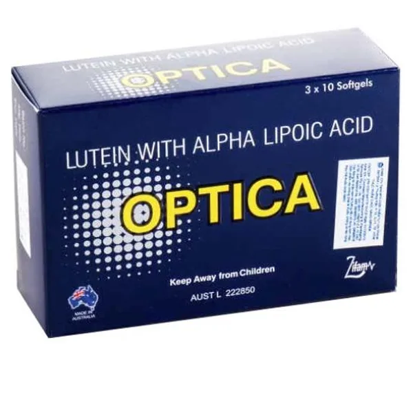 Hình ảnh Viên uống Optica CMPS chống oxy hóa mắt, tăng cường thị giác (3 vỉ x 10 viên)