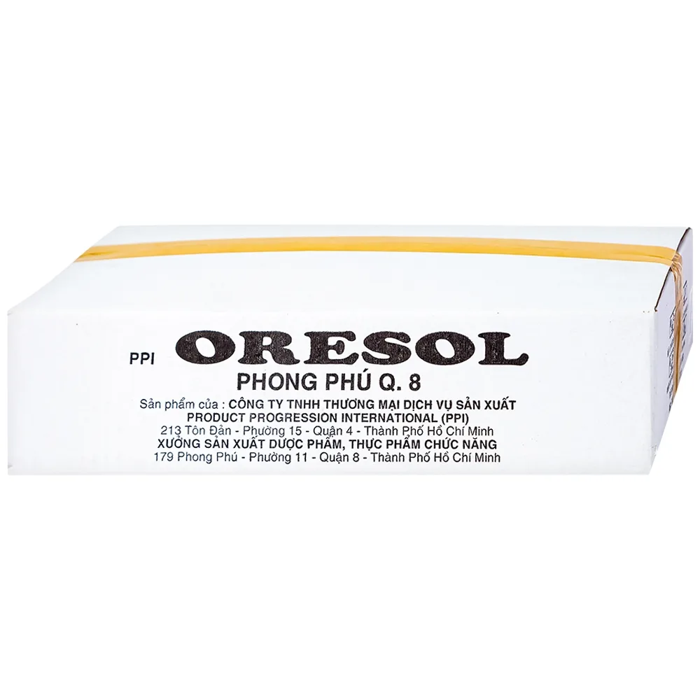 Hình ảnh Bột pha Oresol Phong Phú Q8 PPI giúp bù nước và chất điện giải (100 gói)