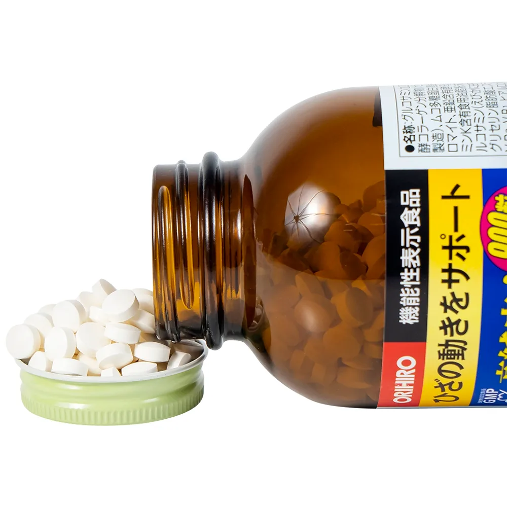 Hình ảnh Viên nén Orihiro Glucosamine 900 hỗ trợ làm trơn ổ khớp, hạn chế lão hóa khớp (900 viên)