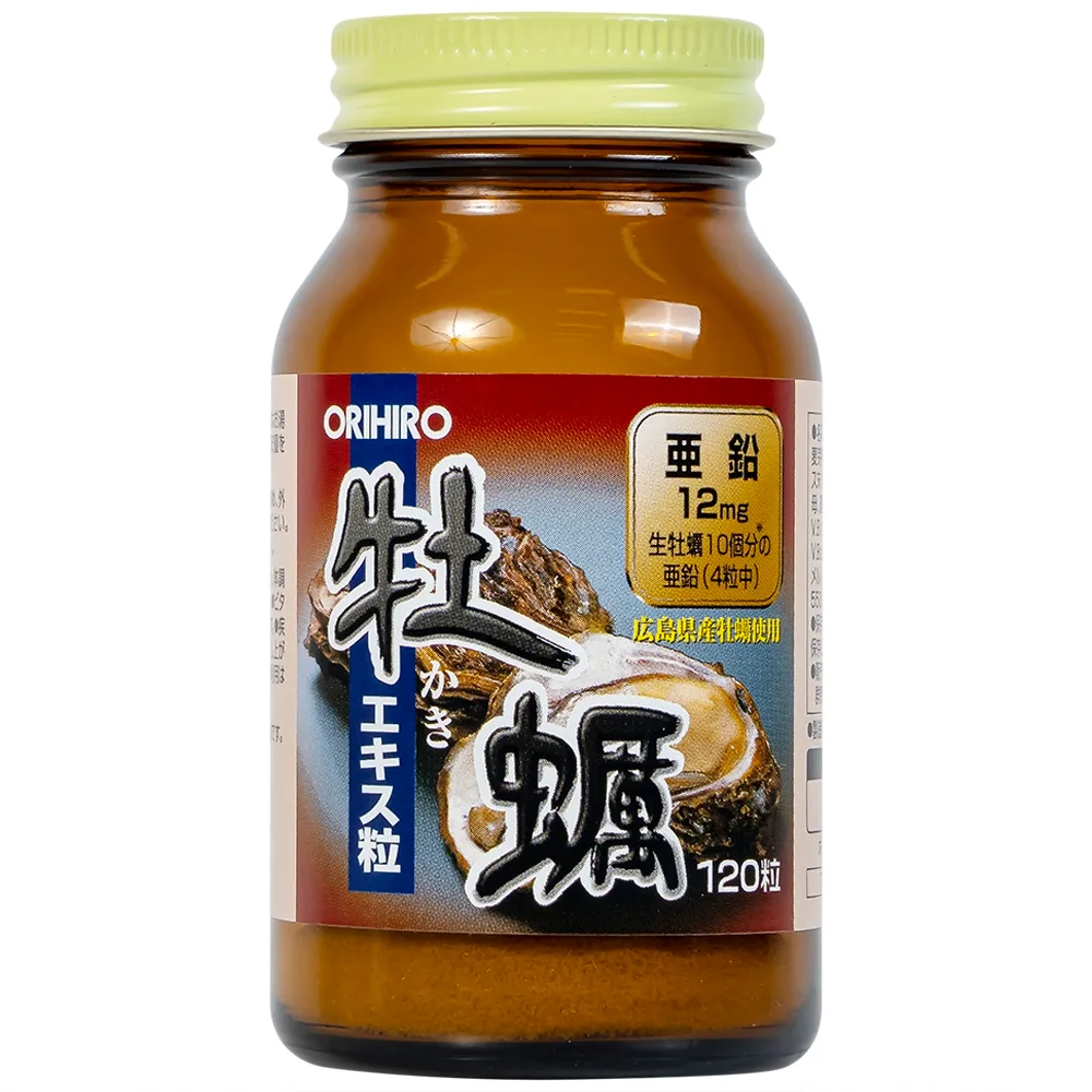 Hình ảnh Viên nén Orihiro New Oyster Extract tăng cường sinh lý cho nam giới (120 viên)