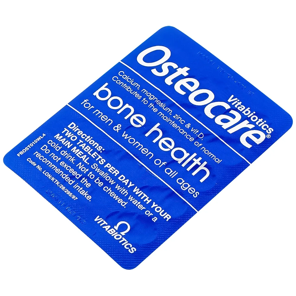 Hình ảnh Viên nén Osteocare Vitabiotics bổ sung canxi, khoáng chất cho xương chắc khoẻ (2 vỉ x 15 viên)