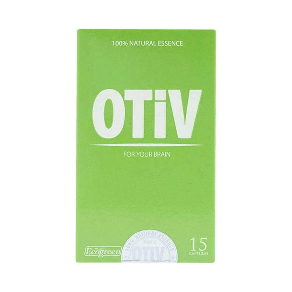 Hình ảnh Viên uống OTiV Ecogreen giúp tăng cường dưỡng chất cho não (15 viên)