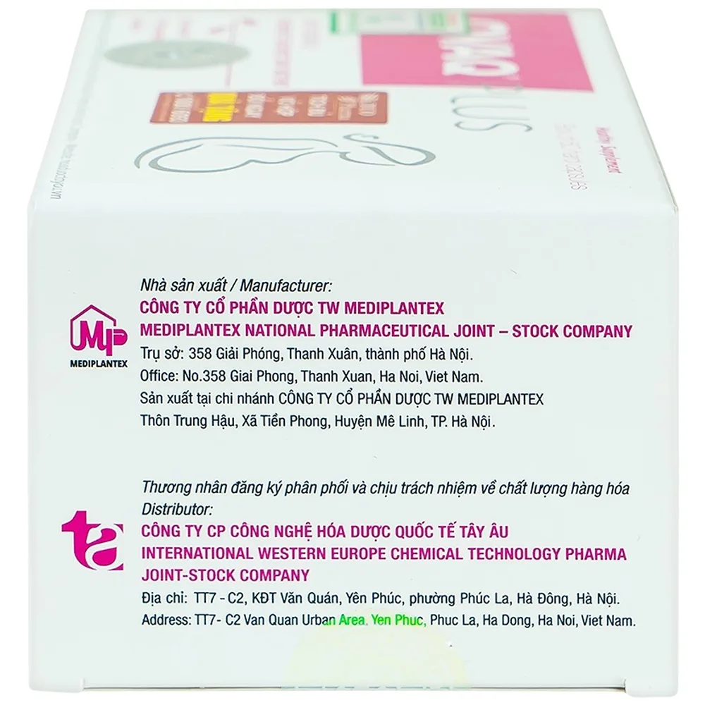 Hình ảnh Viên uống OVAQ Plus TW Mediplantex bổ sung dinh dưỡng cho phụ nữ trước khi mang thai (60 Viên)