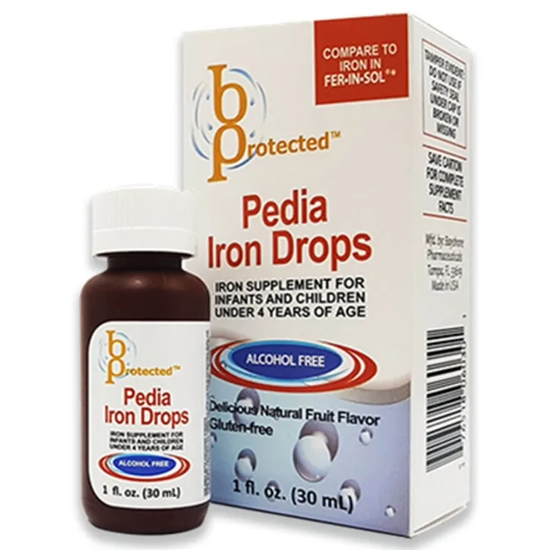 Hình ảnh Dung dịch Pedia Iron Drop giúp bổ sung sắt, bổ máu (30ml)