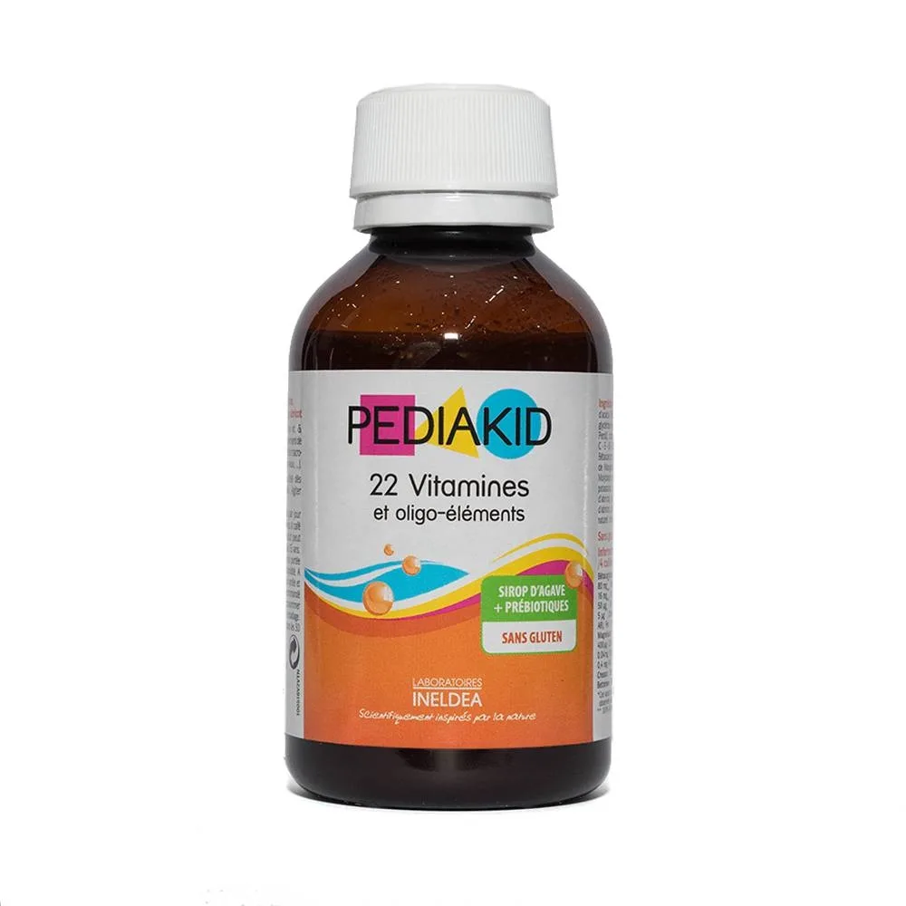 Hình ảnh Siro Pediakid 22 Vitamines bổ sung Vitamin và khoáng chất (125ml)