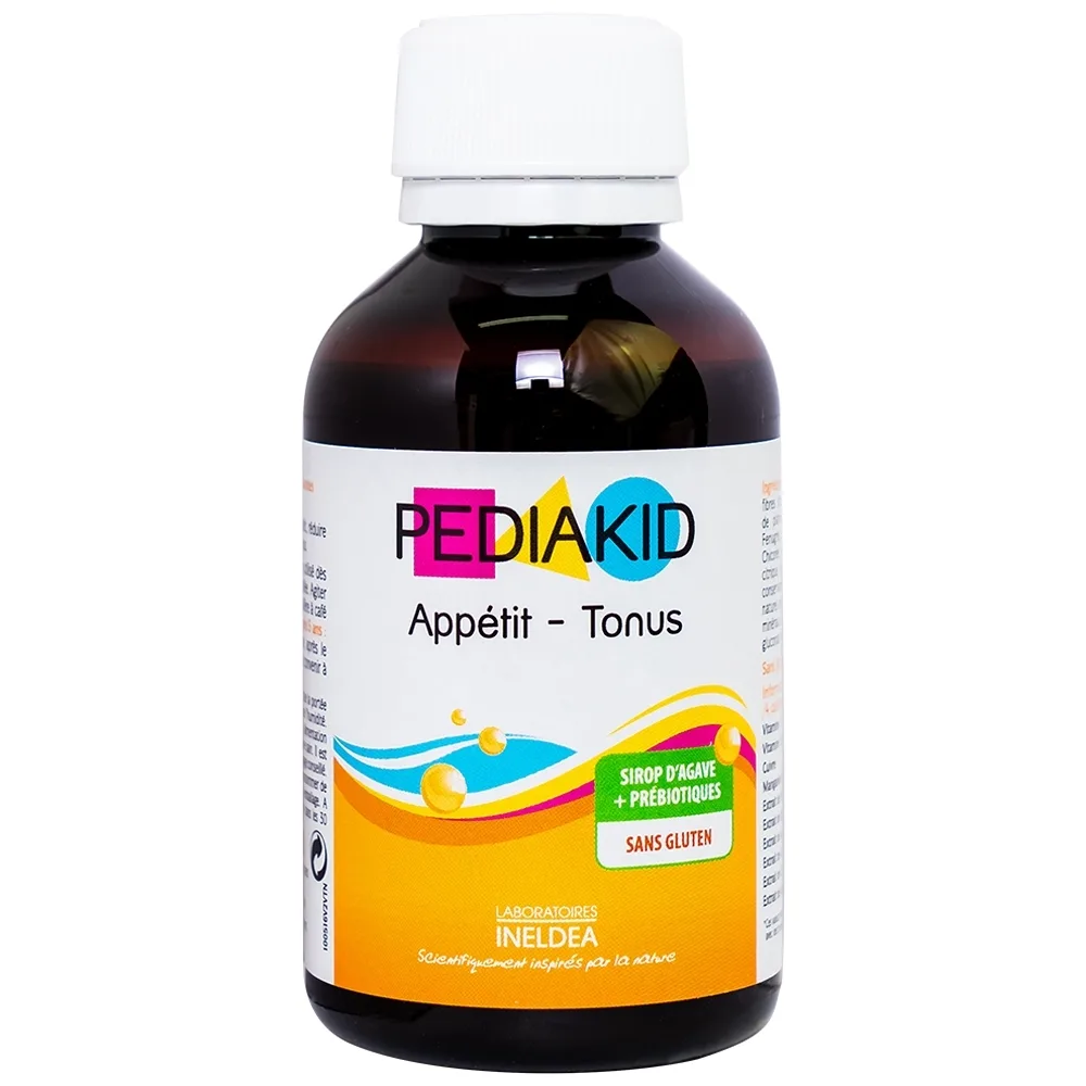 Hình ảnh Siro Pediakid Appétit Tonus hỗ trợ kích thích cảm giác thèm ăn, giảm mệt mỏi (125ml)