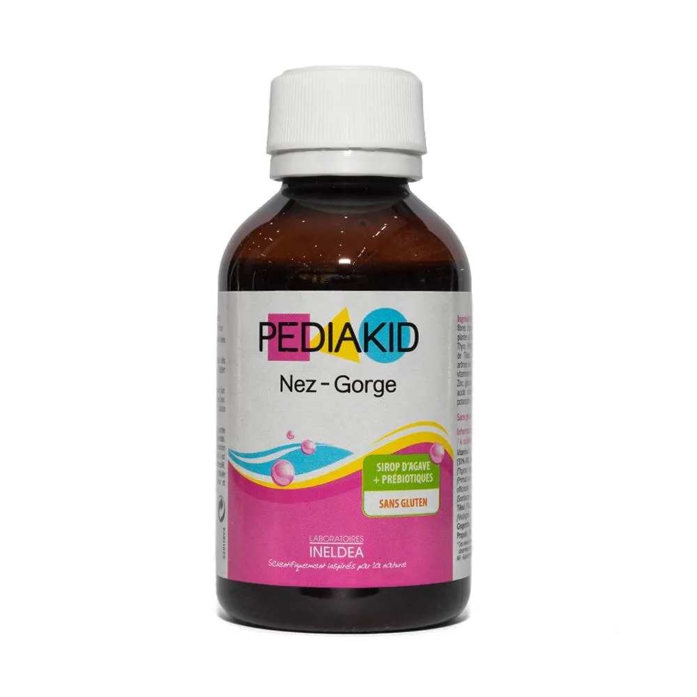 Hình ảnh Siro Pediakid Nez-Gorge giúp làm sạch, thông thoáng đường mũi họng (125ml)