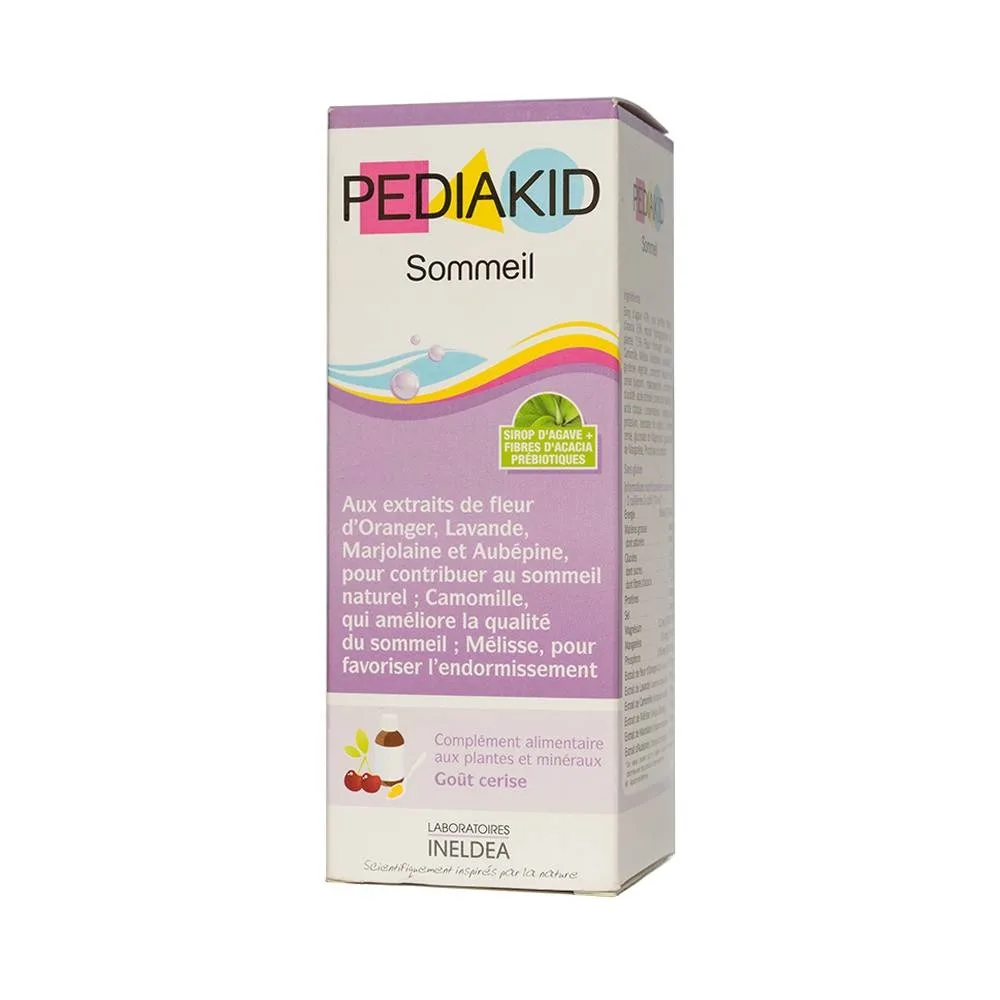 Hình ảnh Siro Pediakid Sommeil giúp an thần, thư giãn hệ thần kinh (125ml)