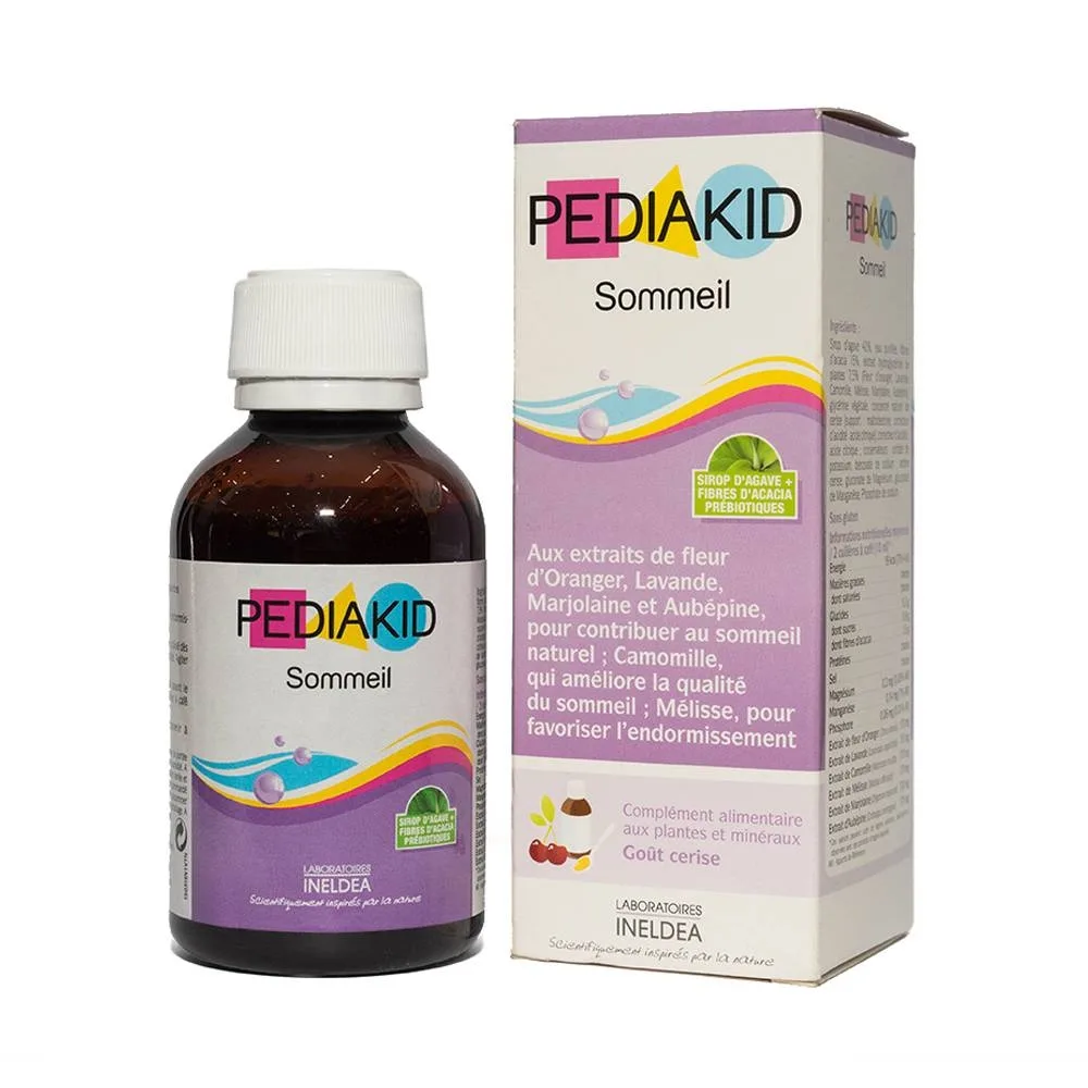 Hình ảnh Siro Pediakid Sommeil giúp an thần, thư giãn hệ thần kinh (125ml)