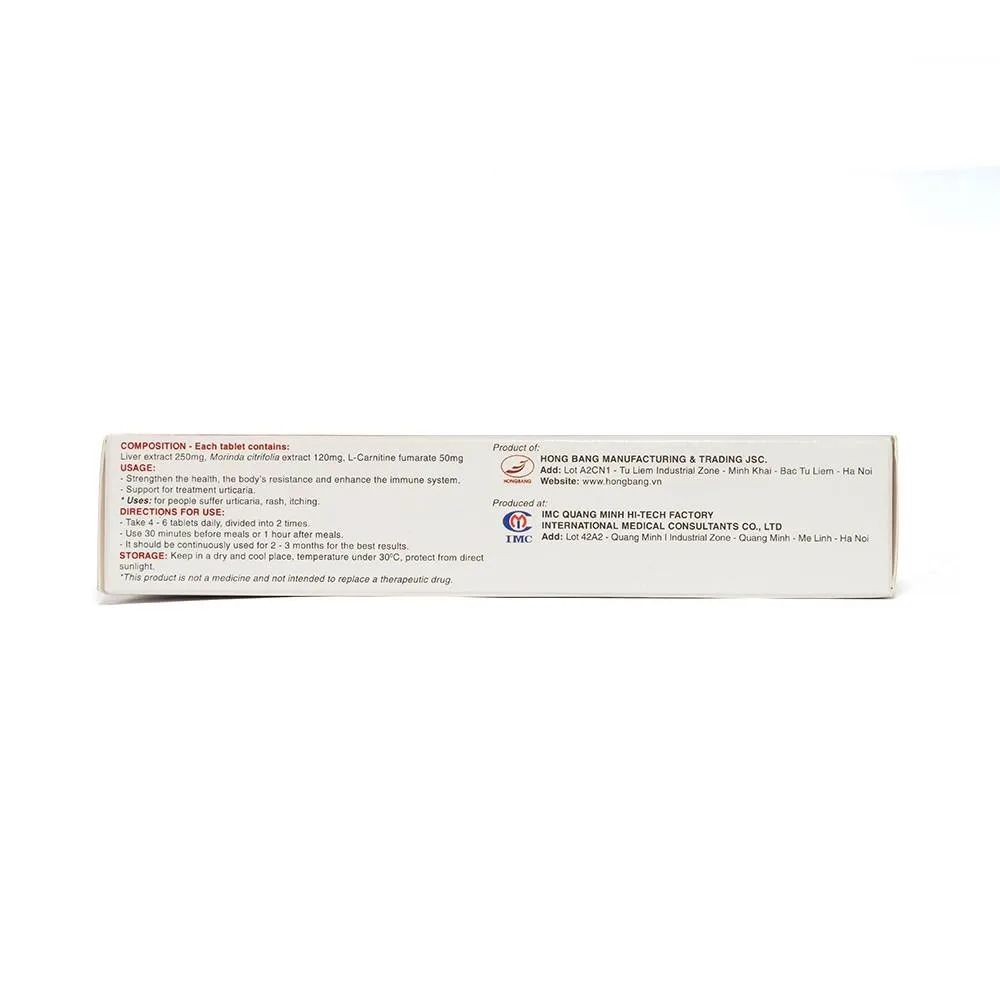Hình ảnh Viên uống Phụ Bì Khang NPJ tăng cường sức đề kháng, giảm triệu chứng mề đay, mẩn ngứa (3 vỉ x 10 viên)