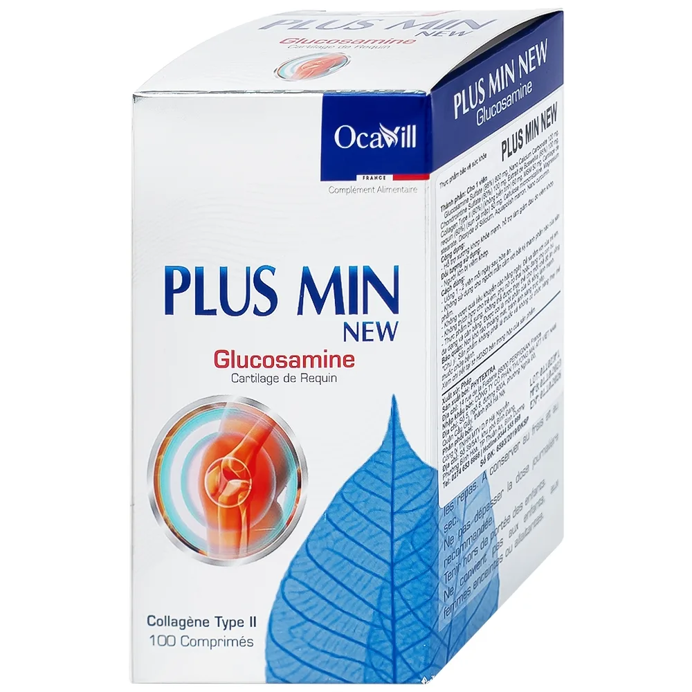 Hình ảnh Viên uống Plus Min New Phytextra hỗ trợ xương khớp khỏe mạnh, giảm đau do viêm khớp (100 viên)