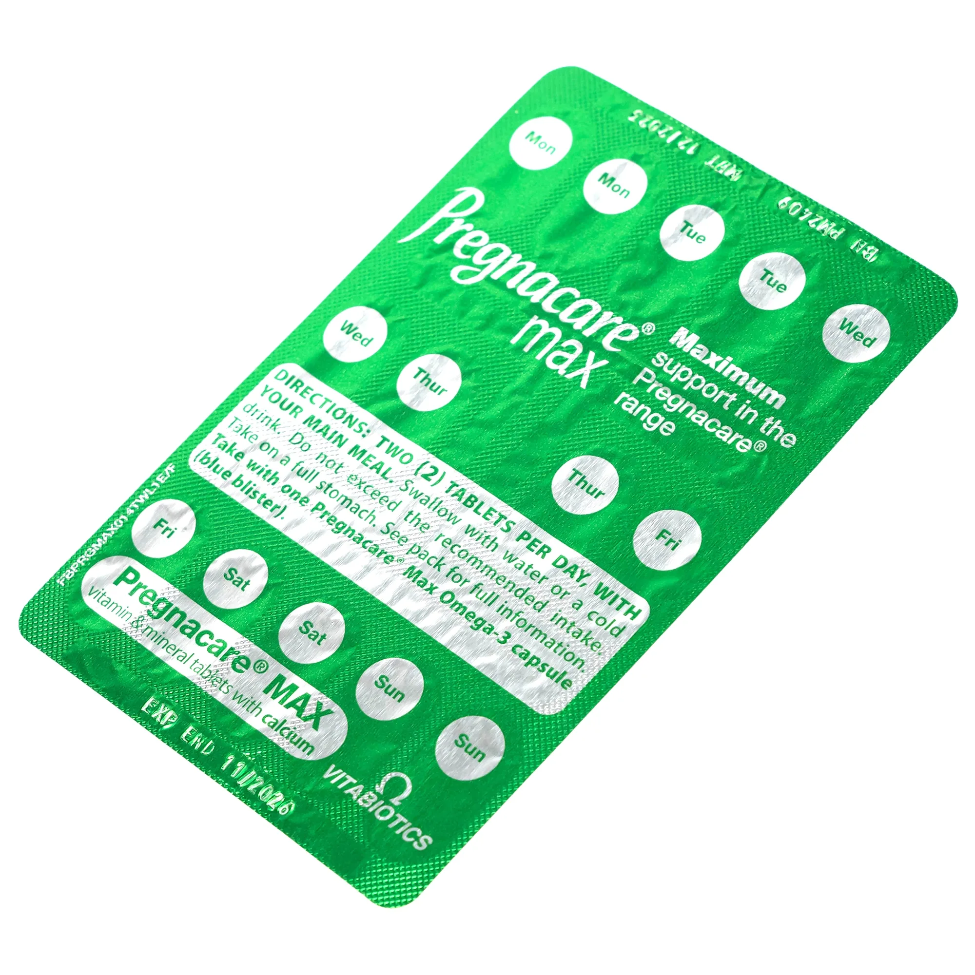 Hình ảnh Viên uống Pregnacare Max Omega 3 DHA Vitabiotics cung cấp vitamin và khoáng chất cho phụ nữ mang thai (84 viên)