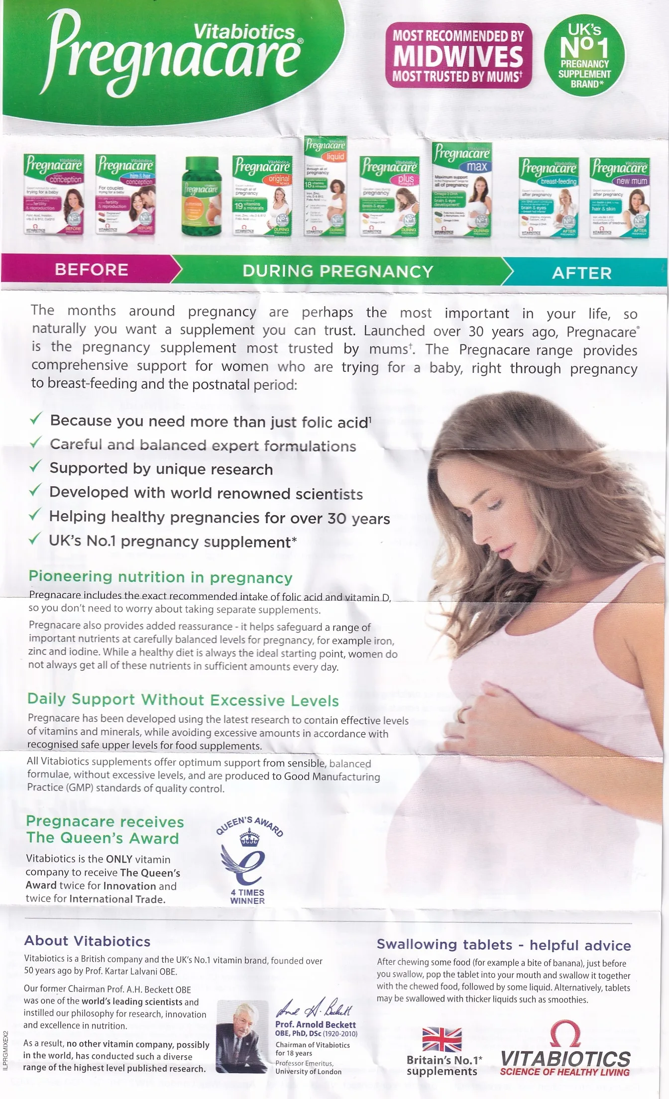Hình ảnh Viên uống Pregnacare Plus Omega-3 Vitabiotics bổ sung Vitamin, Omega-3 và khoáng chất (56 viên)