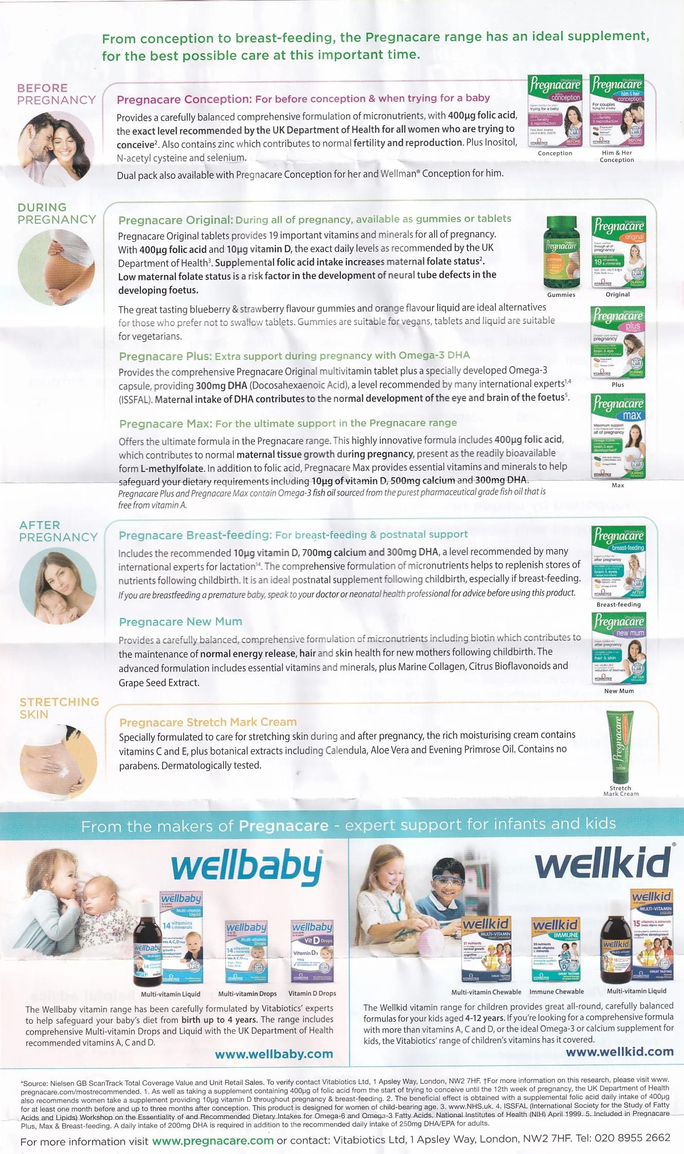 Hình ảnh Viên uống Pregnacare Plus Omega-3 Vitabiotics bổ sung Vitamin, Omega-3 và khoáng chất (56 viên)