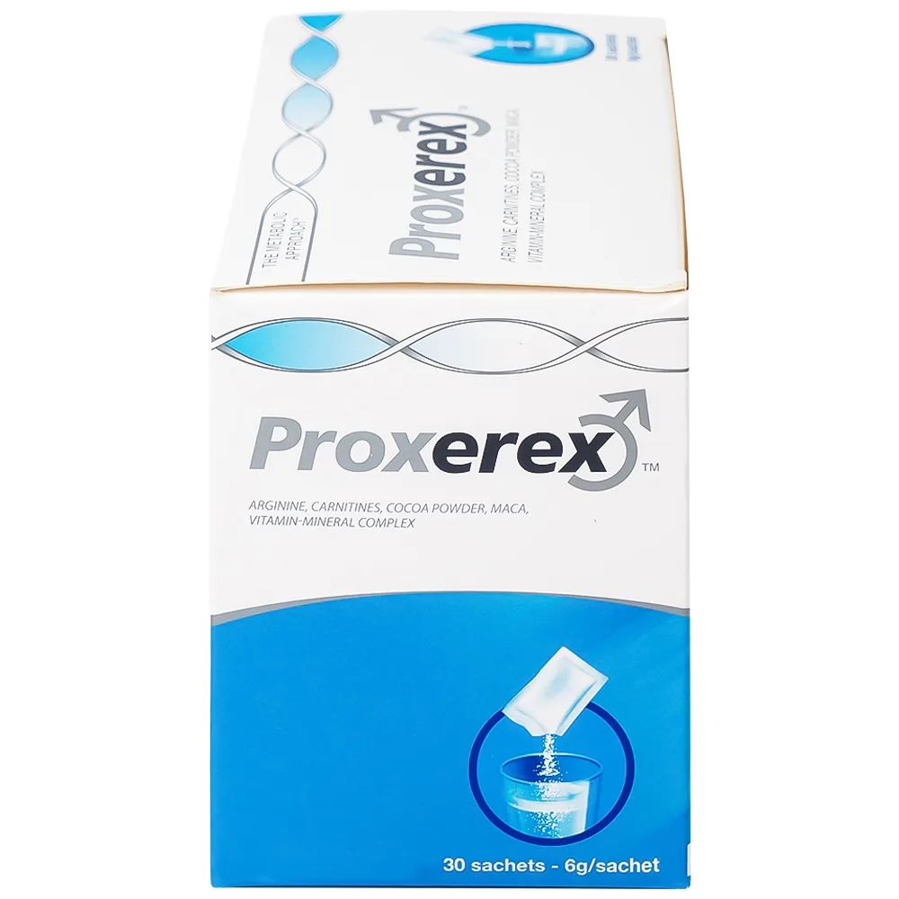 Hình ảnh Bột Proxerex Sigma-tau HealthScience tăng cường sinh lực nam giới (30 gói x 6g)
