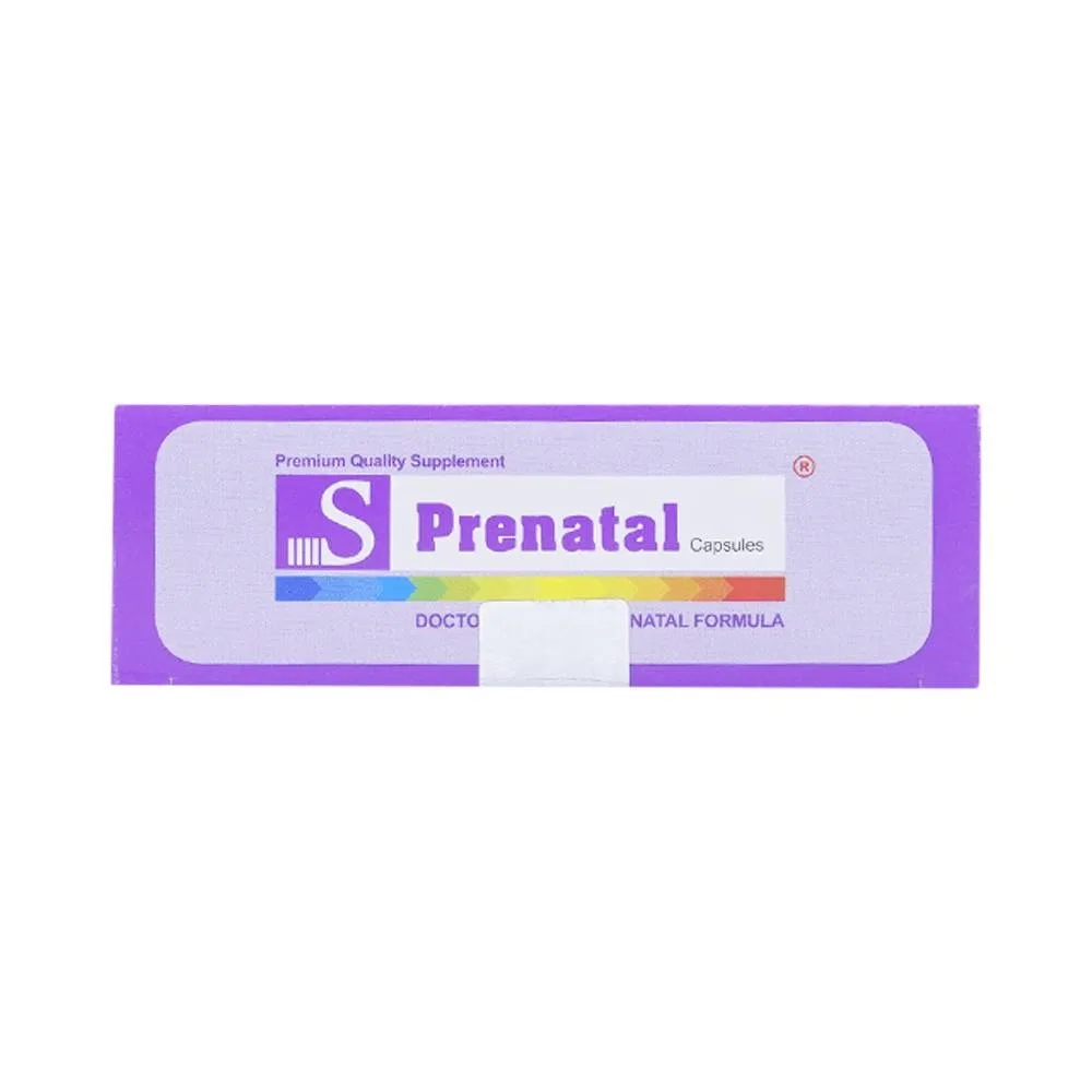 Hình ảnh Viên uống S Prenatal bổ sung vitamin và khoáng chất (3 vỉ x 10 viên)