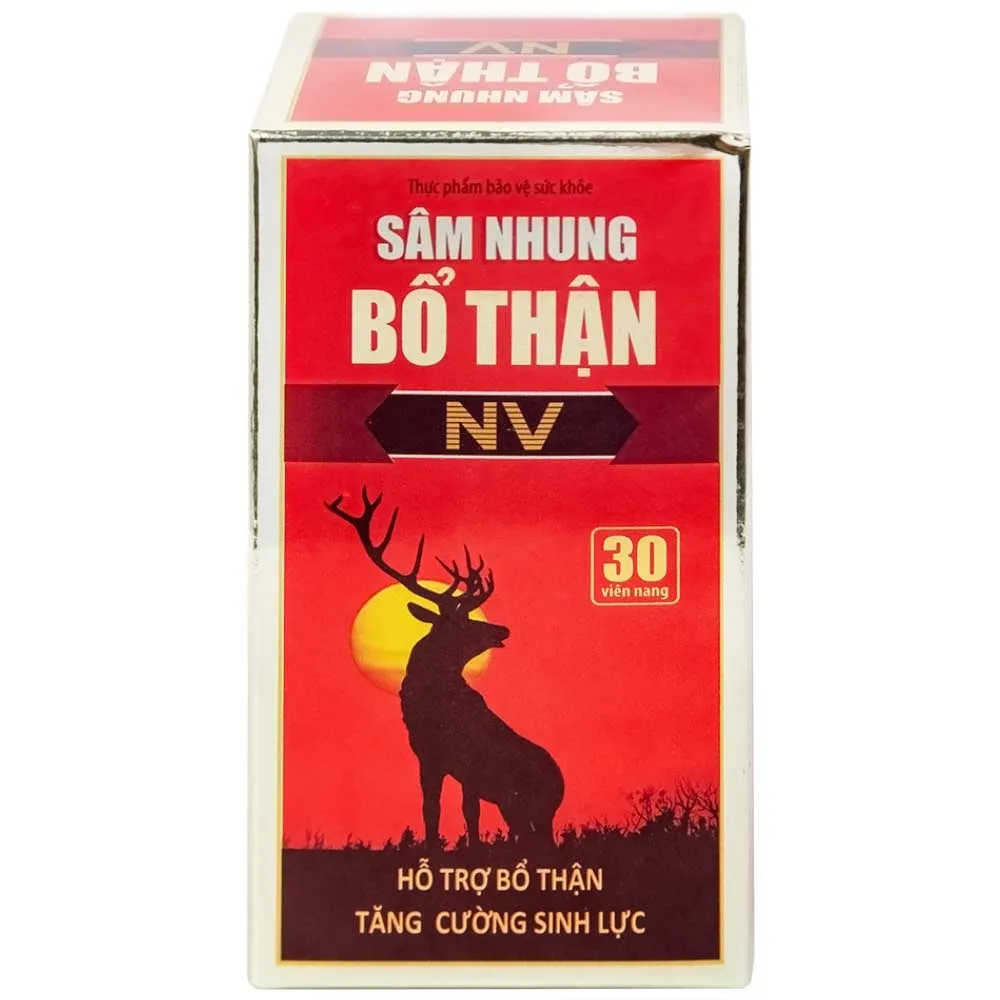 Hình ảnh Viên uống Sâm Nhung Bổ Thận NV Dolexpharm hỗ trợ tráng dương, tăng cường sinh lực (30 viên)