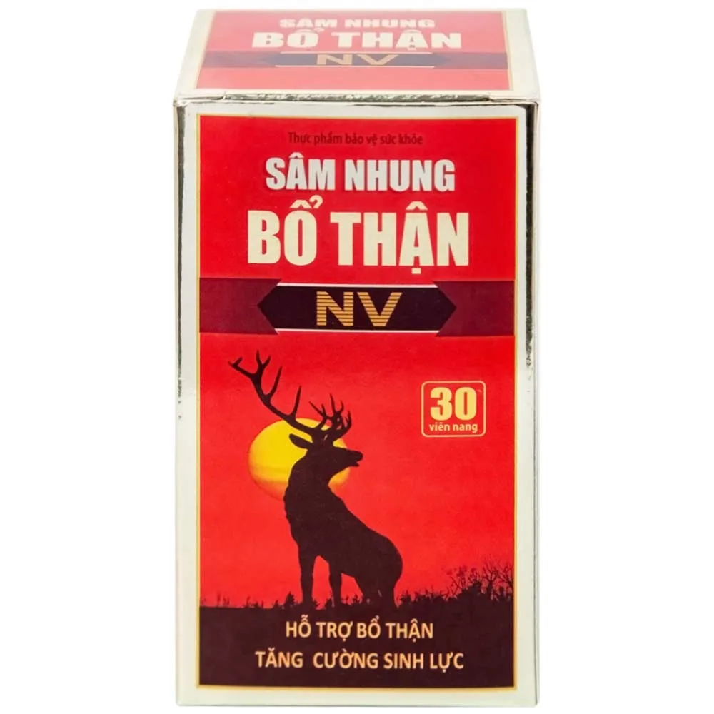 Hình ảnh Viên uống Sâm Nhung Bổ Thận NV Dolexpharm hỗ trợ tráng dương, tăng cường sinh lực (30 viên)