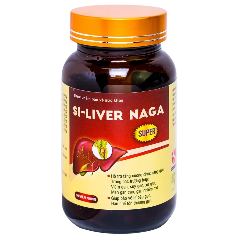 Hình ảnh Viên uống Si-Liver Naga Vesta giúp tăng cường miễn dịch, phục hồi và bảo vệ gan (60 viên)