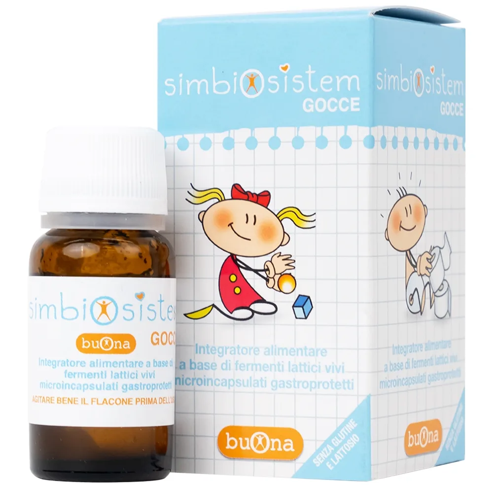 Hình ảnh Dung dịch Simbiosistem Gocce 10ml Buona bổ sung lợi khuẩn đường ruột