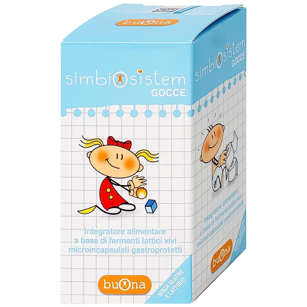 Hình ảnh Dung dịch Simbiosistem Gocce 10ml Buona bổ sung lợi khuẩn đường ruột