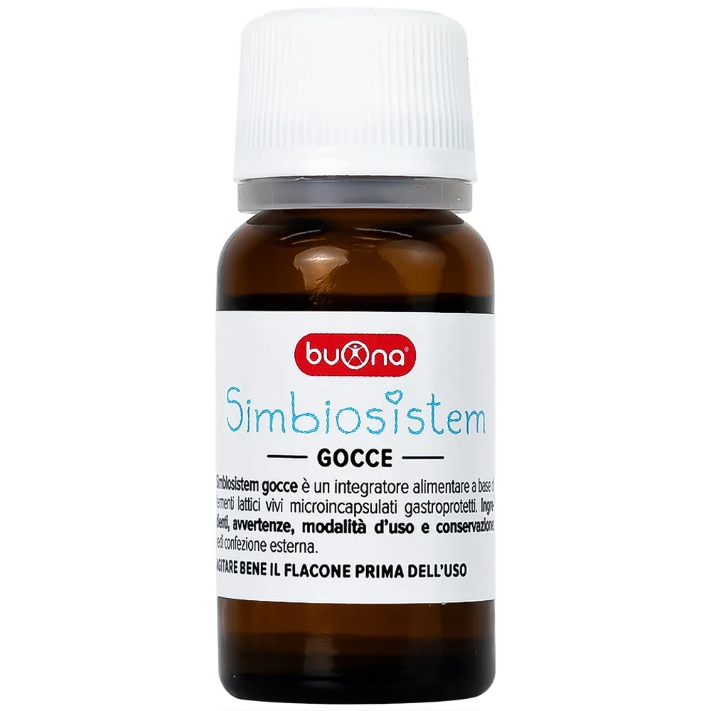 Hình ảnh Dung dịch Simbiosistem Gocce 10ml Buona bổ sung lợi khuẩn đường ruột