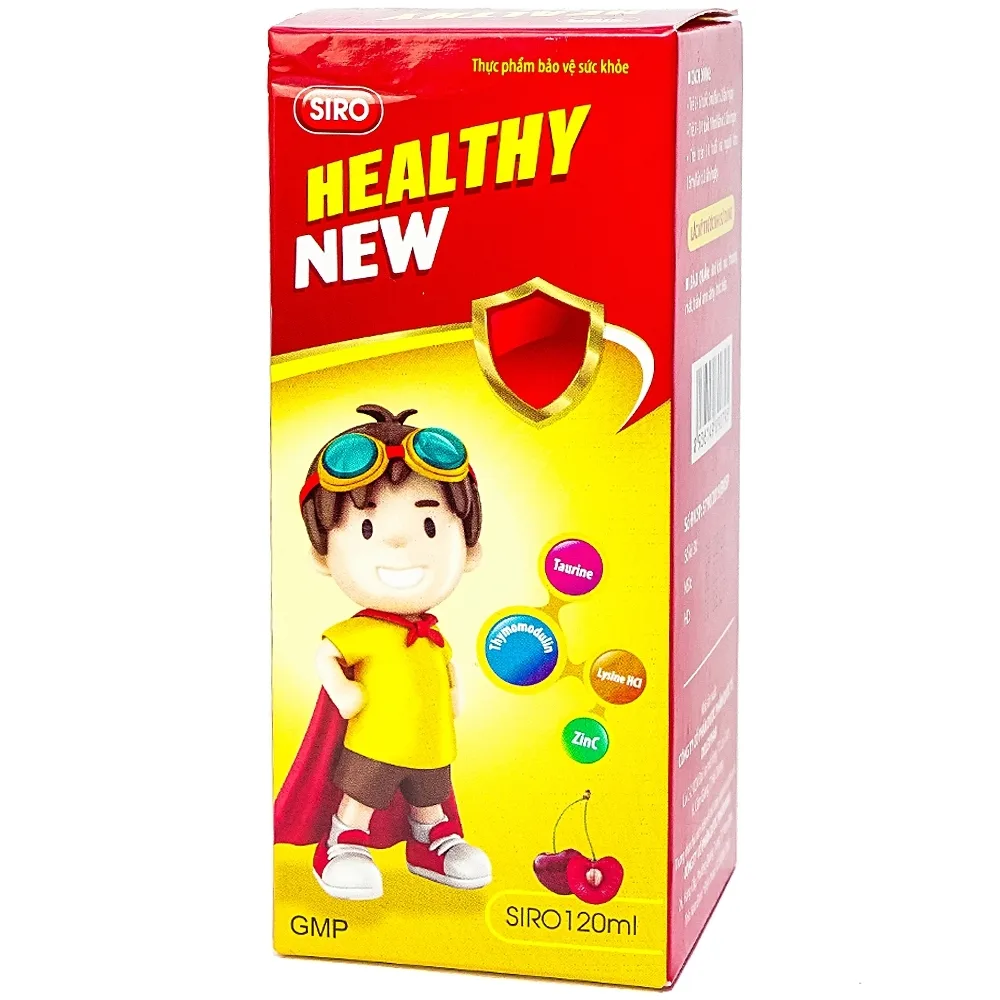 Hình ảnh Siro Healthy New Kids bổ sung vitamin, lysine, taurin, hỗ trợ kích thích tiêu hóa (120ml)