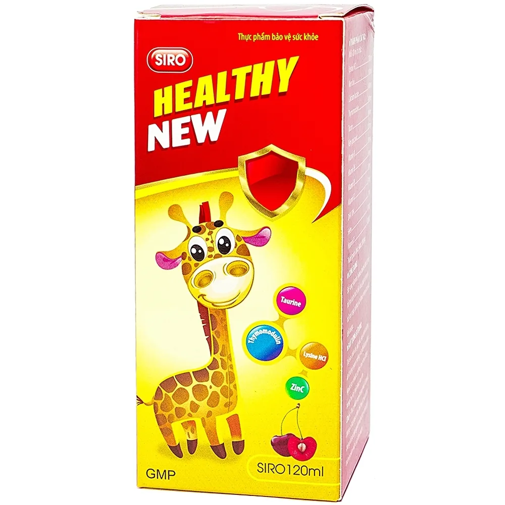 Hình ảnh Siro Healthy New Kids bổ sung vitamin, lysine, taurin, hỗ trợ kích thích tiêu hóa (120ml)